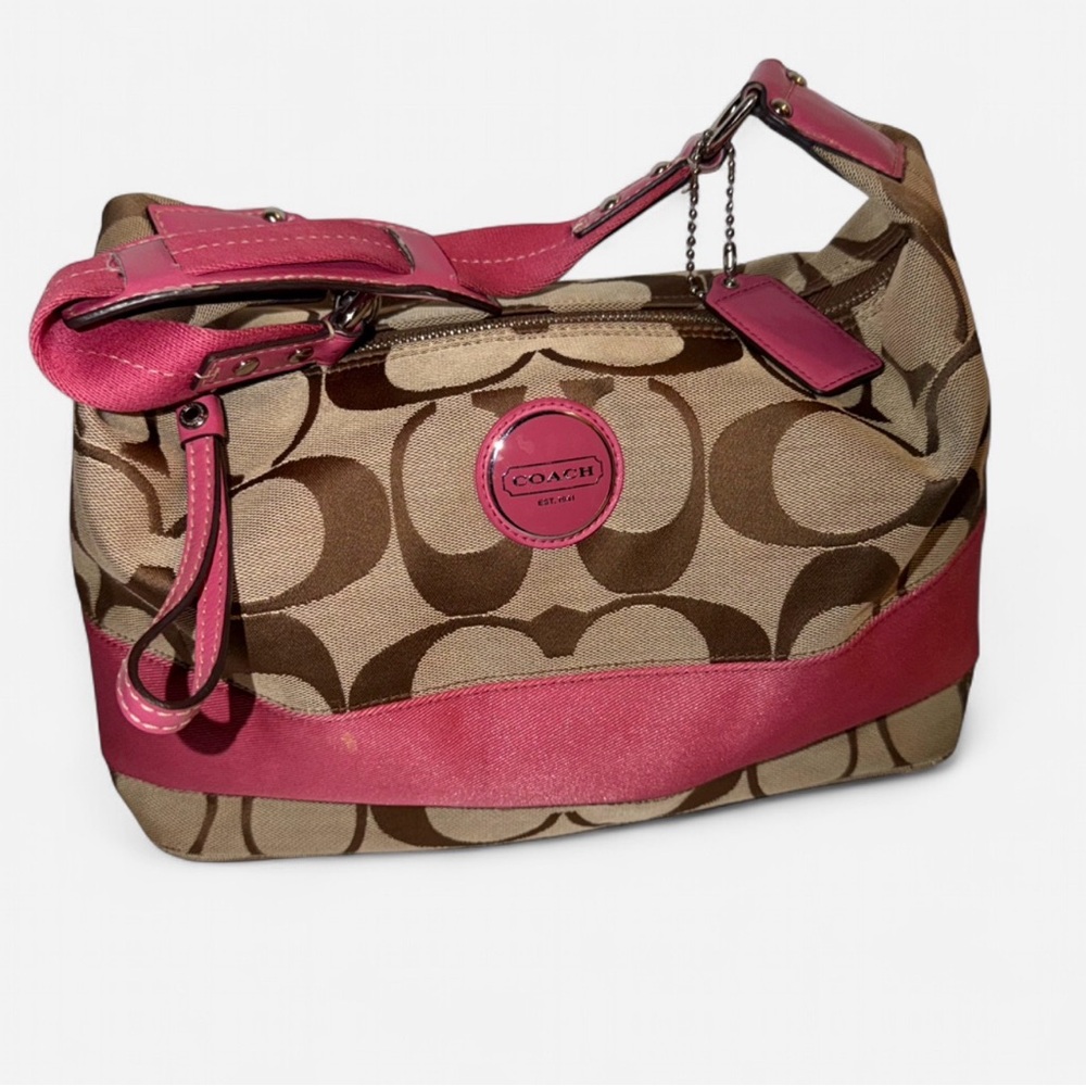 Coach Vintage Shoulder Bag Light stains